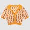 2023 New Design Custom Womens Knitwear V Neck Loose Solid Color Spring Summer T-Shirts Short Sleeve Knitted Cardigan SweaterPopular