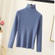 New-Coming Autumn Winter Top Solid Pull Femme Pullover Thick Knitted Womens Turtleneck Oversize Women SweaterPopular