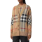 Maglia Maglione 2021 Oversize Classic Cardigan Sweater Ribbing V Neck Long Sleeve Checkered Plus Size WomenS SweatersPopular