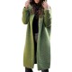 2021 Fashion Fall Autumn Winter Knitted Hooded Long Coat Jacket Ladies Cardigan Womens Sweaters