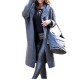 2021 Fashion Fall Autumn Winter Knitted Hooded Long Coat Jacket Ladies Cardigan Womens Sweaters