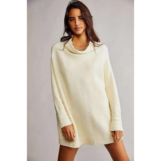 Winter Warm Turtle-neck Oversize Pullover Sweater Sweater Women Plus Size Womens Sweaters