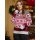 PASUXI Custom Warm Jacquard Family Christmas Sweater Vintage Unisex Pullover Men Knitted Womens Sweaters For Winter