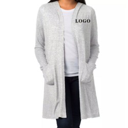 ZN winter cardigan sweater coat for women with hoodie long womens sweaters