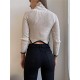 New Arrival High Collar Knit Long Sleeve Crop Top Women Fashionable Oversize Pullover Sweater